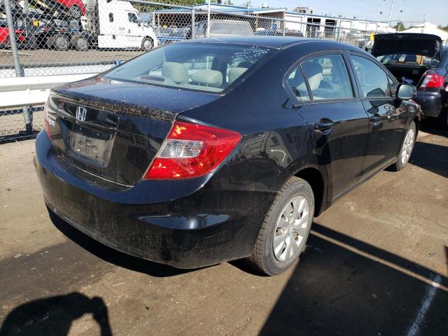 Photo 4 from auction – 2012 HONDA CIVIC LX with VIN 2HGFB2F59CH307543