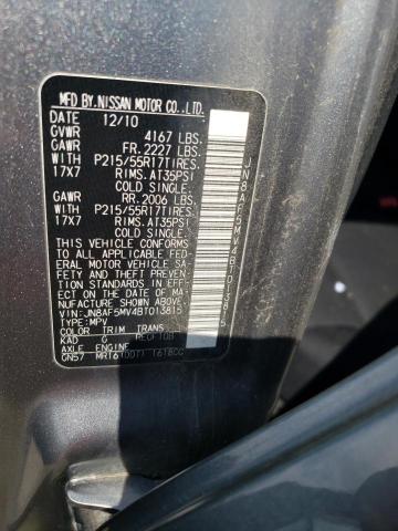 Photo 10 from auction – 2011 NISSAN JUKE S with VIN JN8AF5MV4BT013815