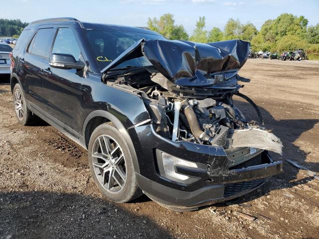 FORD EXPLORER S 2017 with VIN 1FM5K8GT8HGC36859 - Photo from auction