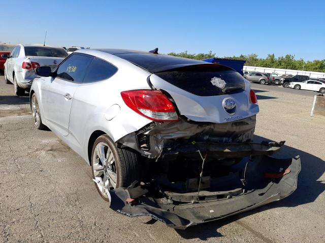 Photo 3 from auction – 2016 HYUNDAI VELOSTER with VIN KMHTC6AD4GU268766