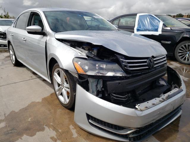 VOLKSWAGEN PASSAT SE 2014 with VIN 1VWBT7A30EC040244 - Photo from auction