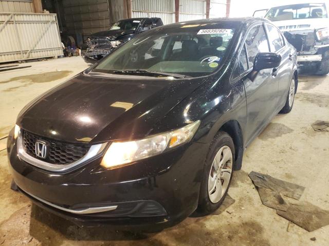 Photo 2 from auction – 2015 HONDA CIVIC LX with VIN 19XFB2F56FE067933