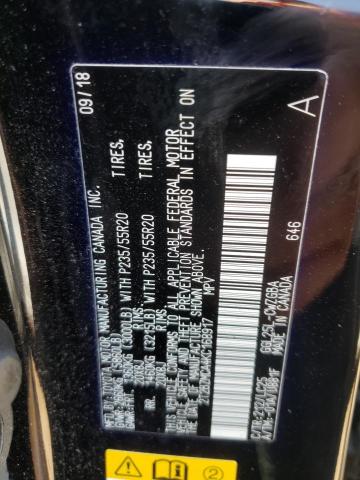 Photo 10 from auction – 2019 LEXUS RX 350 BAS with VIN 2T2BZMCA4KC168917