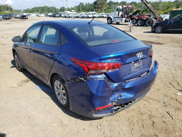 Photo 3 from auction – 2019 HYUNDAI ACCENT SE with VIN 3KPC24A30KE064847