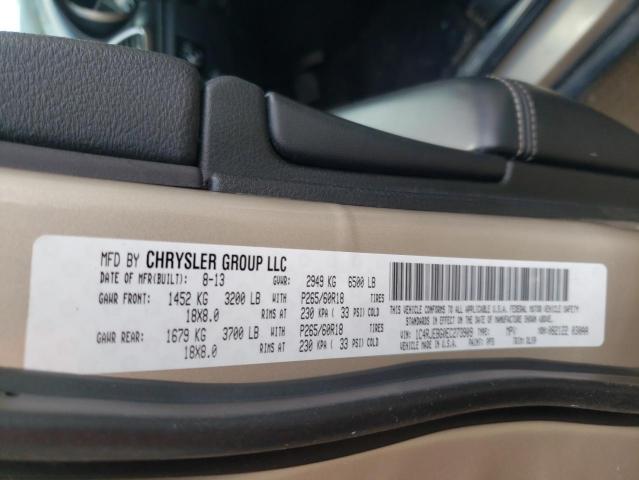Photo 10 from auction – 2014 JEEP GRAND CHER with VIN 1C4RJEBG0EC273909