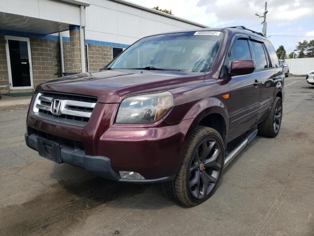 Photo 2 from auction – 2008 HONDA PILOT EXL with VIN 5FNYF18638B019316