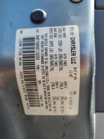 Photo 10 from auction – 2008 CHRYSLER PT CRUISER with VIN 3A8FY58B98T132252