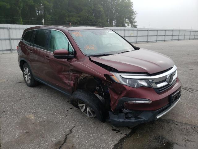 HONDA PILOT EXL 2019 with VIN 5FNYF6H57KB036860 - Photo from auction