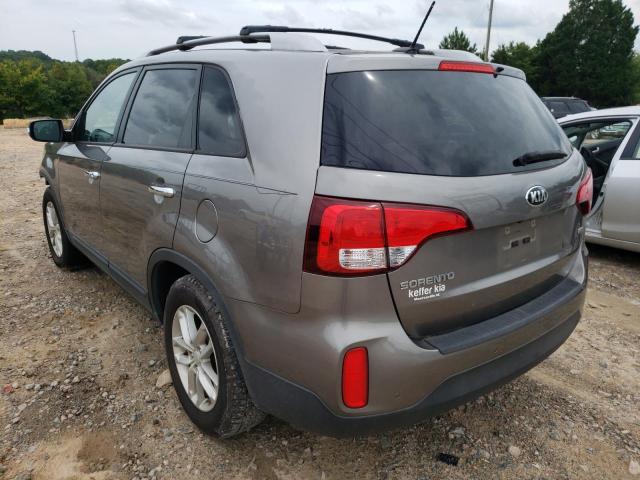 Photo 3 from auction – 2015 KIA SORENTO LX with VIN 5XYKT4A72FG553304