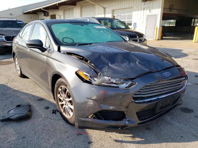 FORD FUSION S 2015 with VIN 3FA6P0G71FR155213 - Photo from auction
