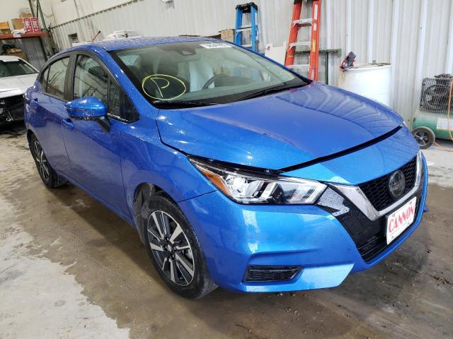 NISSAN VERSA SV 2021 with VIN 3N1CN8EV9ML846737 - Photo from auction