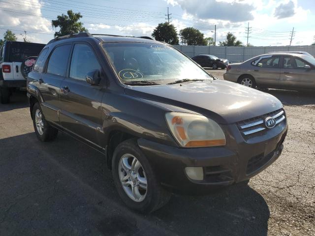 KIA SPORTAGE E 2007 with VIN KNDJF723677360443 - Photo from auction