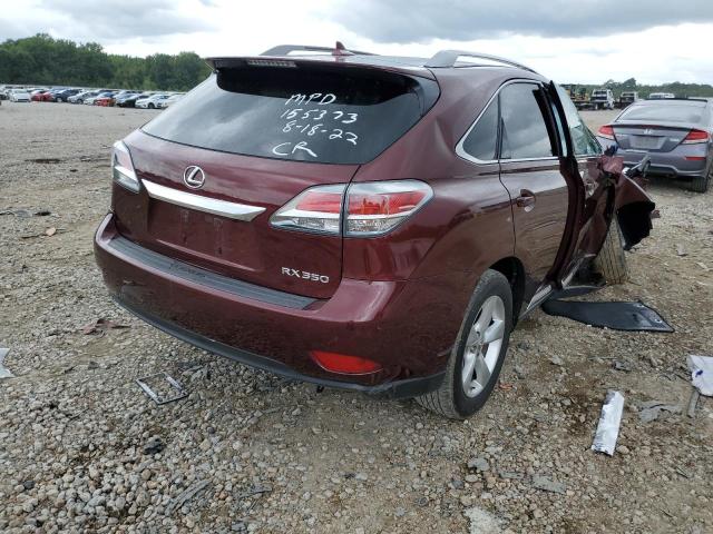 Photo 4 from auction – 2013 LEXUS RX 350 with VIN JTJZK1BA4D2009594