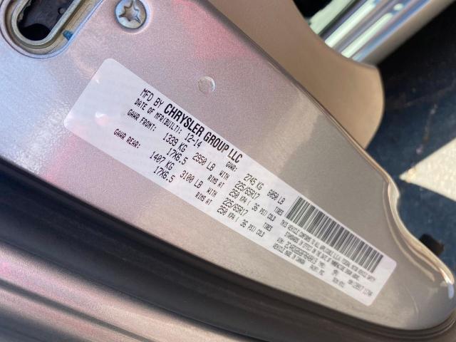 Photo 10 from auction – 2015 DODGE GRAND CARA with VIN 2C4RDGBG8FR648019