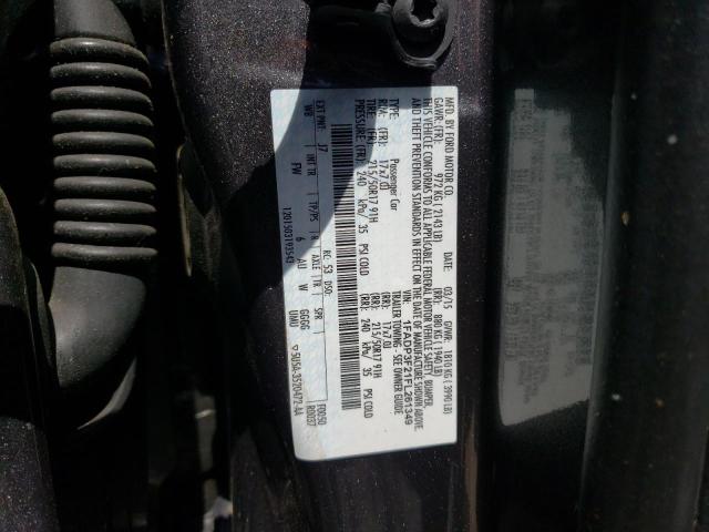 Photo 10 from auction – 2015 FORD FOCUS SE with VIN 1FADP3F21FL261349