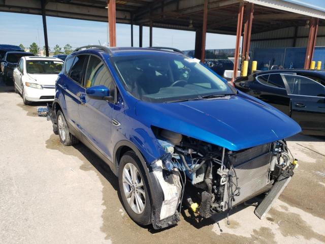 FORD ESCAPE SEL 2018 with VIN 1FMCU0HD6JUA52554 - Photo from auction