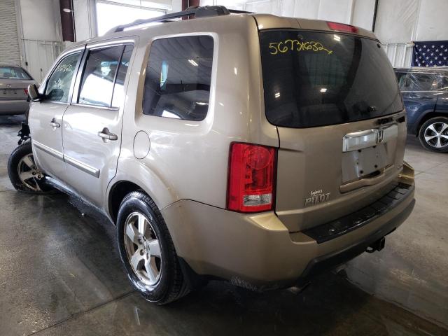 Photo 3 from auction – 2011 HONDA PILOT EXLN with VIN 5FNYF4H73BB001996