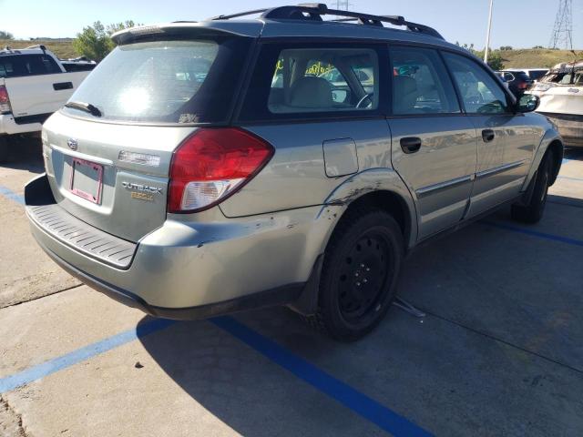Photo 4 from auction – 2009 SUBARU OUTBACK 2. with VIN 4S4BP61C797340584