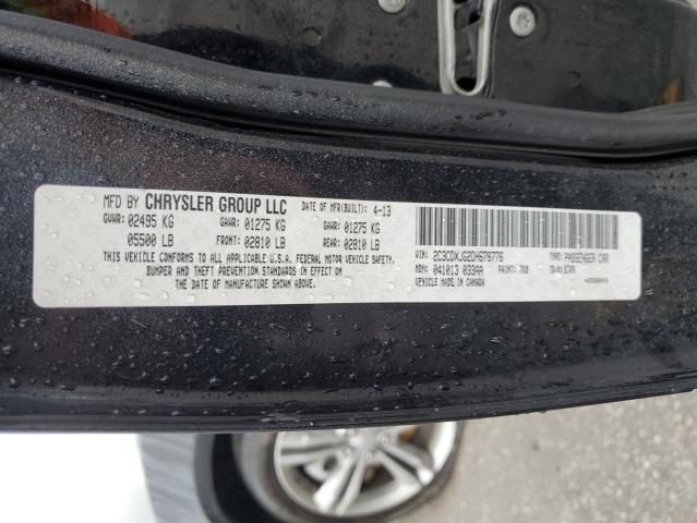 Photo 10 from auction – 2013 DODGE CHARGER SX with VIN 2C3CDXJG2DH678776