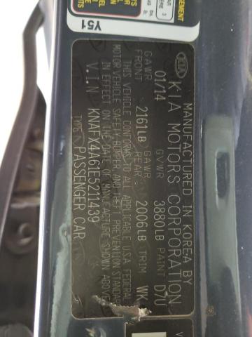 Photo 10 from auction – 2014 KIA FORTE LX with VIN KNAFX4A61E5211439