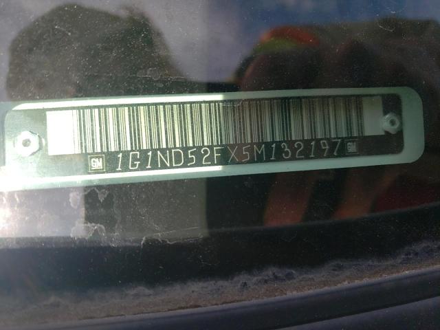 Photo 10 from auction – 2005 CHEVROLET CLASSIC with VIN 1G1ND52FX5M132197