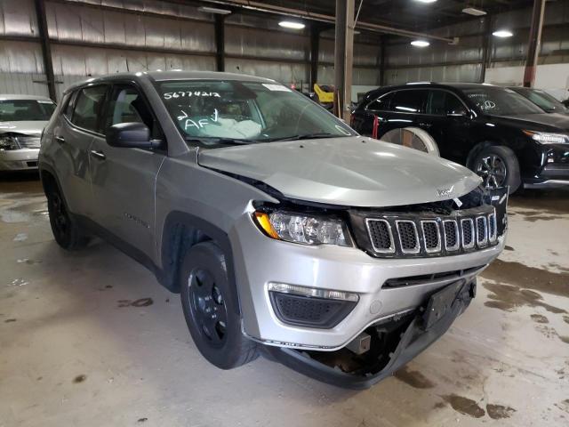 JEEP COMPASS SP 2021 with VIN 3C4NJCAB0MT510944 - Photo from auction