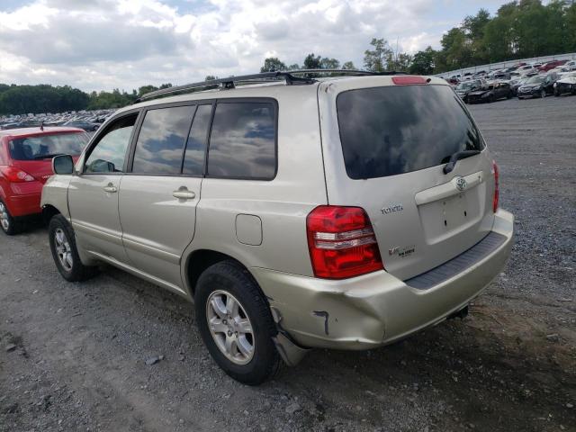 Photo 3 from auction – 2002 TOYOTA HIGHLANDER with VIN JTEHF21A820068419