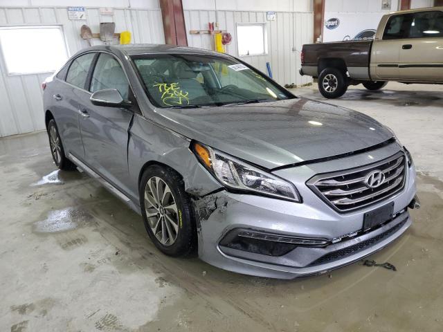HYUNDAI SONATA SPO 2016 with VIN 5NPE34AF4GH355175 - Photo from auction