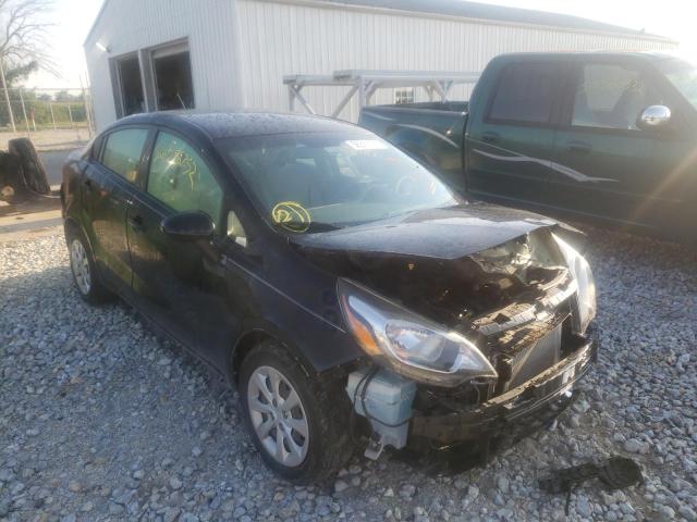 KIA RIO LX 2017 with VIN KNADM4A30H6049596 - Photo from auction