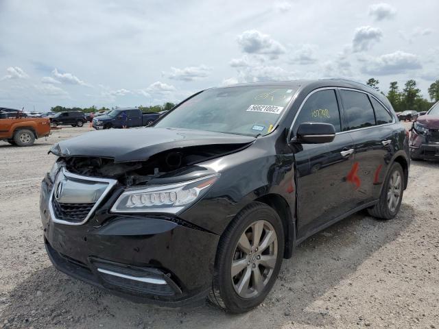 Photo 2 from auction – 2016 ACURA MDX ADVANC with VIN 5FRYD4H92GB041760