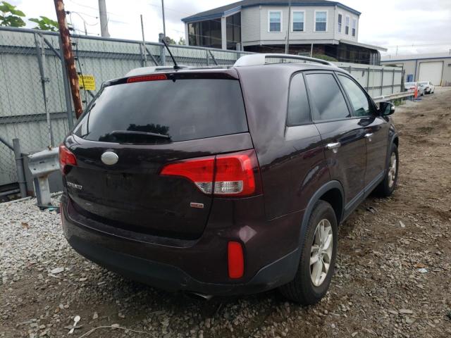 Photo 4 from auction – 2015 KIA SORENTO LX with VIN 5XYKT4A71FG556470