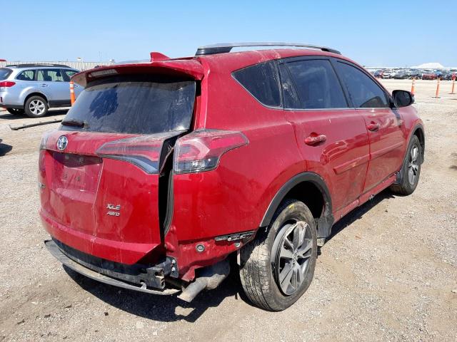 Photo 4 from auction – 2017 TOYOTA RAV4 XLE with VIN JTMRFREV9HJ131657