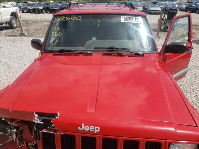 Photo 7 from auction – 1999 JEEP CHEROKEE S with VIN 1J4FF68S5XL580415