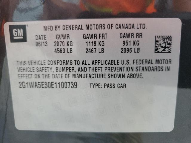 Photo 10 from auction – 2014 CHEVROLET IMPALA LIM with VIN 2G1WA5E30E1100739