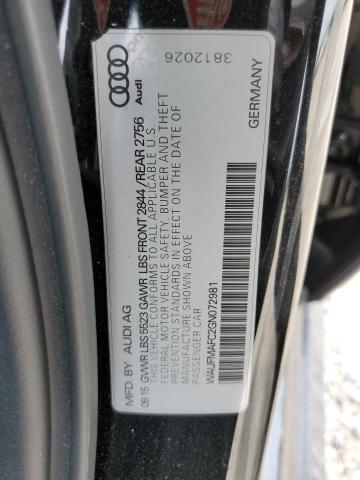 Photo 10 from auction – 2016 AUDI A6 PREMIUM with VIN WAUFMAFC2GN072981