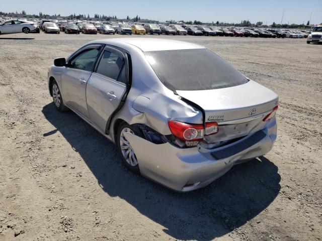 Photo 3 from auction – 2013 TOYOTA COROLLA BA with VIN 5YFBU4EE8DP163595