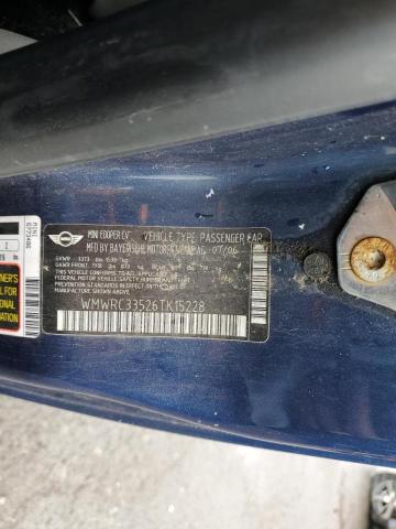 Photo 10 from auction – 2006 MINI COOPER with VIN WMWRC33526TK15228
