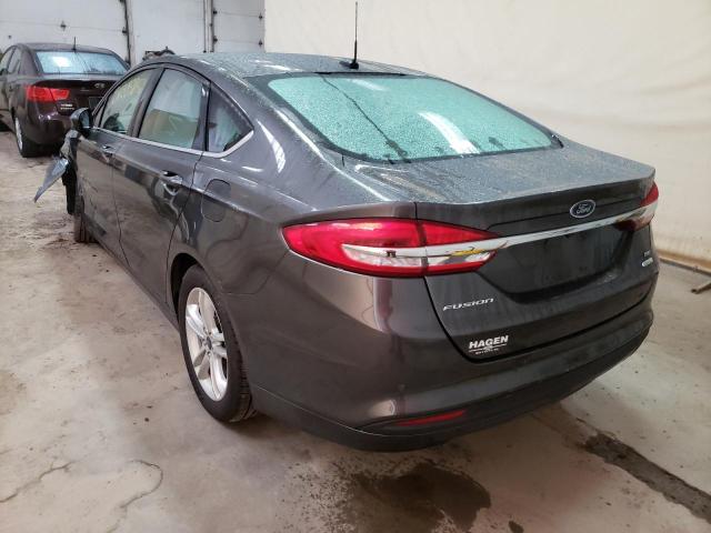 Photo 3 from auction – 2018 FORD FUSION SE with VIN 3FA6P0HD3JR272790