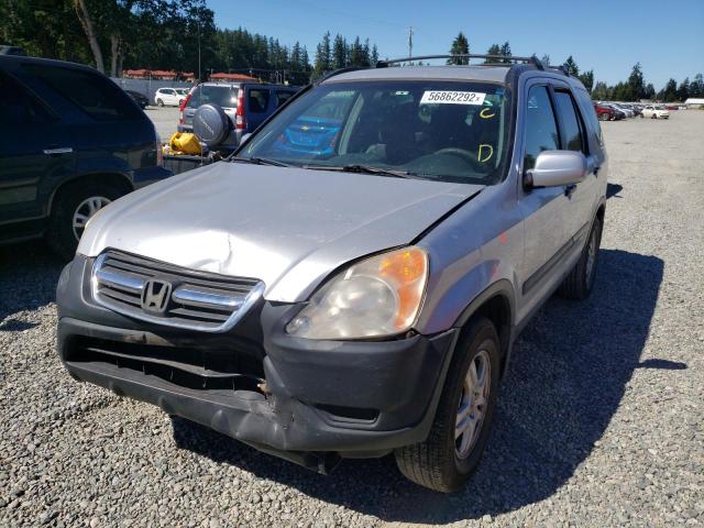 Photo 2 from auction – 2002 HONDA CR-V EX with VIN JHLRD77892C089409