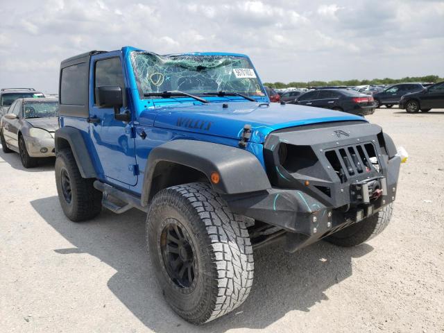 JEEP WRANGLER S 2016 with VIN 1C4AJWAG4GL247241 - Photo from auction