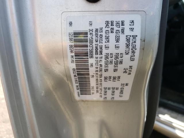 Photo 10 from auction – 2003 CHRYSLER PT CRUISER with VIN 3C4FY58BX3T586896