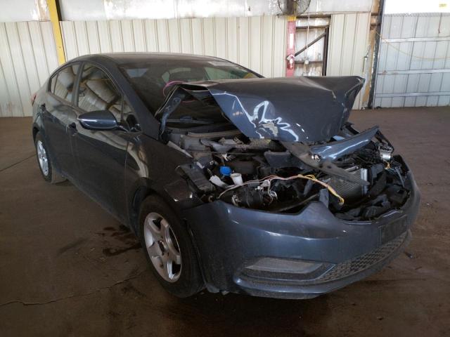 KIA FORTE LX 2015 with VIN KNAFX4A68F5310728 - Photo from auction