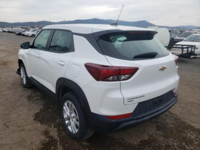 Photo 3 from auction – 2021 CHEVROLET TRAILBLAZE with VIN KL79MNSL1MB163747