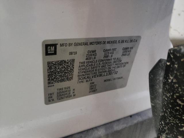 Photo 10 from auction – 2020 GMC TERRAIN SL with VIN 3GKALVEV8LL130732