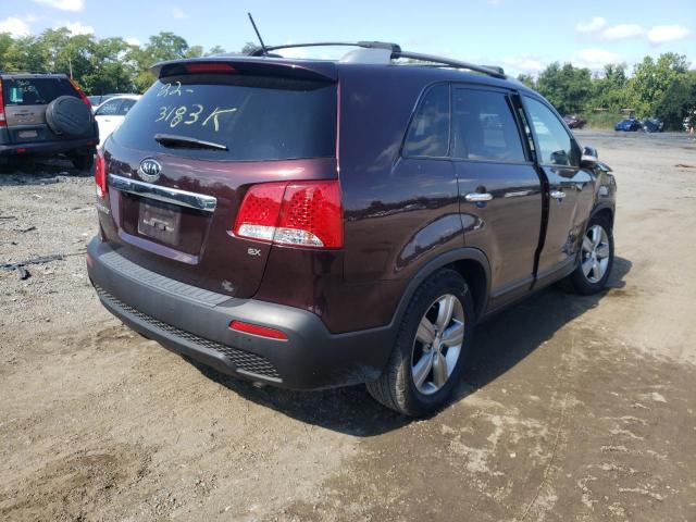 Photo 4 from auction – 2013 KIA SORENTO EX with VIN 5XYKU4A67DG321962