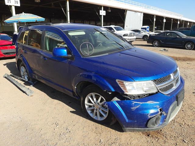 DODGE JOURNEY SX 2015 with VIN 3C4PDCBGXFT743467 - Photo from auction