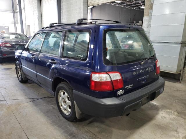 Photo 3 from auction – 2002 SUBARU FORESTER L with VIN JF1SF63512H756593