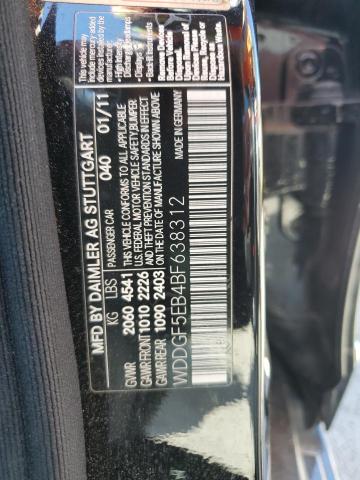 Photo 10 from auction – 2011 MERCEDES-BENZ C 300 with VIN WDDGF5EB4BF638312