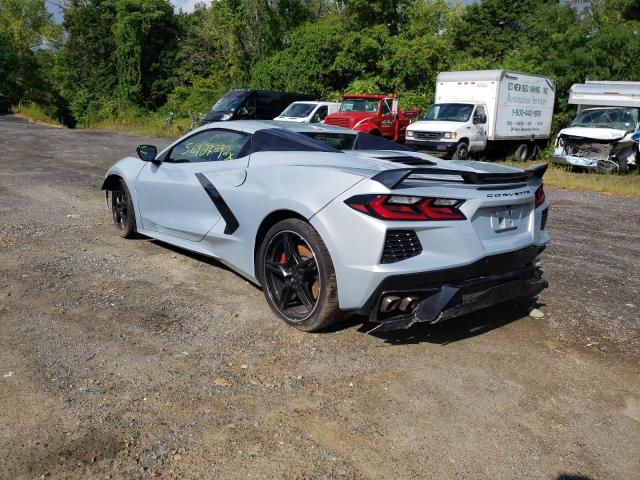 Photo 3 from auction – 2021 CHEVROLET CORVETTE S with VIN 1G1YB3D40M5120961