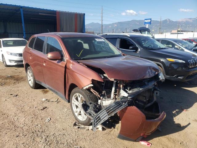 MITSUBISHI OUTLANDER 2014 with VIN JA4AZ3A34EZ015635 - Photo from auction